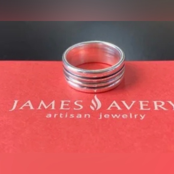 James Avery Jewelry James Avery Mens Sterling Silver Wedding Band